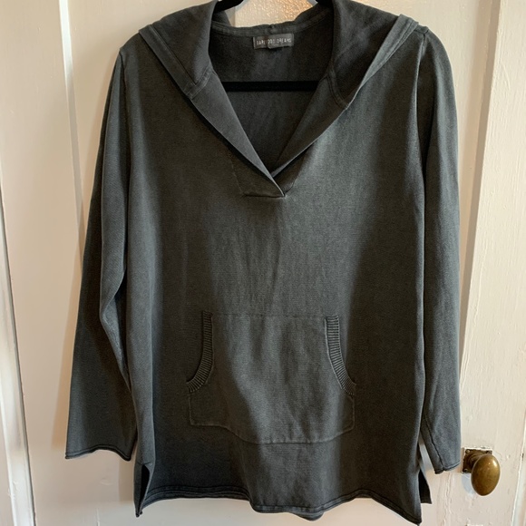 Barefoot Dreams Sunbleached Cotton Bonfire Hoodie - Picture 2 of 7